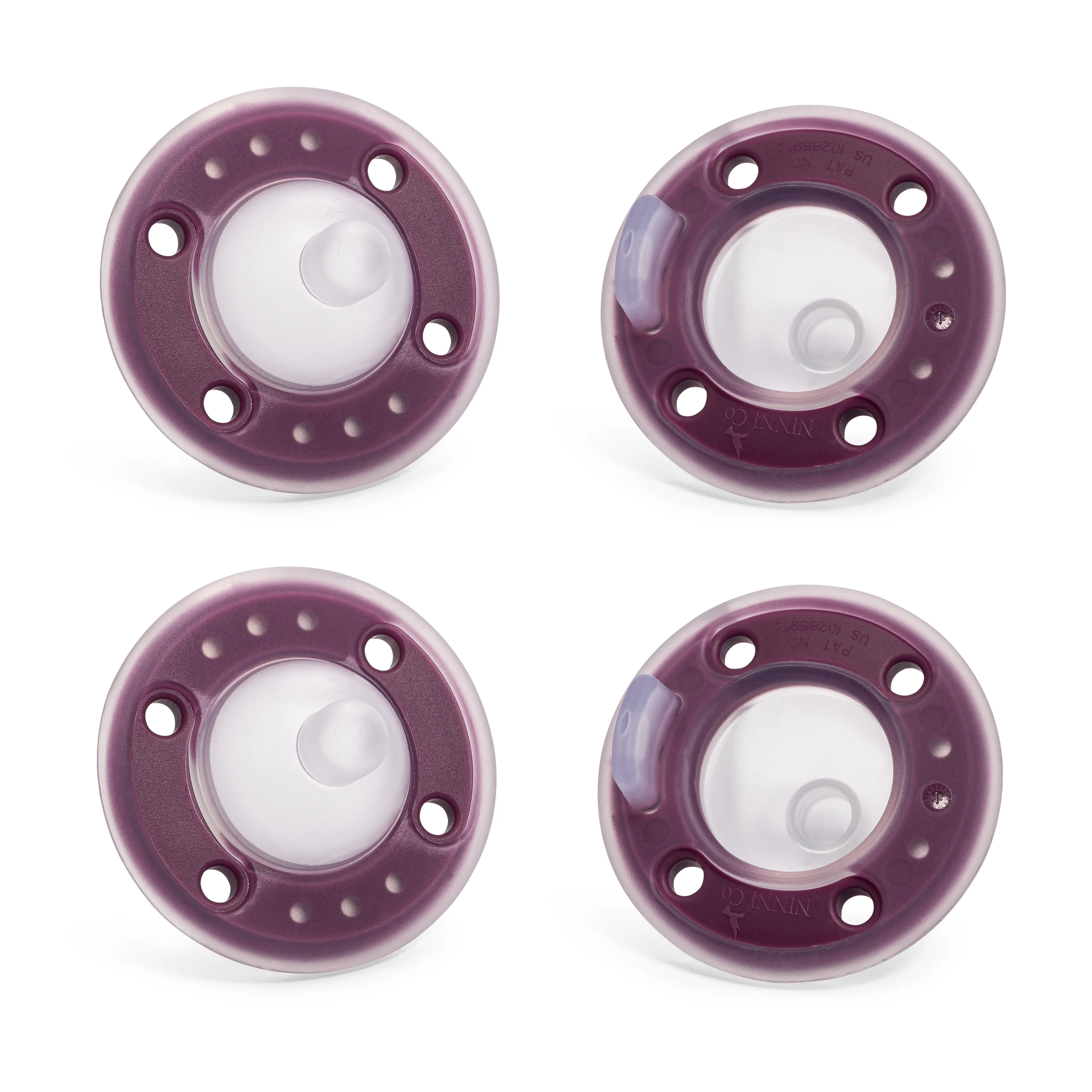 Ninni Pacifier Plum 4 Pack - Image 8